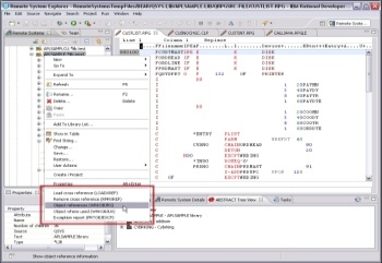 ABSTRACT junto con RDi permite a los desarrolladores de software crear referencias cruzadas de los objetos del sistema y procedimientos, conocer el uso de objetos y campos y las relaciones entre objetos. Facilita el análisis de ficheros y otras tareas relacionadas.